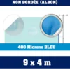 Bâche à Bulles Prédecoupée 9 X 4 M 400 Microns -Haywar Piscine Magasin 426016 imgWEB bache 2 cecc