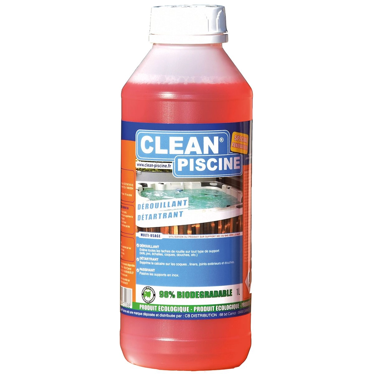 Detartrant 1 L Clean Piscine 3 Detartrant 1 L Clean Piscine