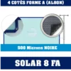 Bâche à Bulles 500 Microns Solar-8 Noire -Haywar Piscine Magasin 433386 imgWEB bache 2 cf06