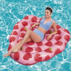 Matelas Gonflable ?le Framboise Bestway -Haywar Piscine Magasin 436376 imgWEB Ile framboise 6 16a5
